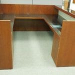 large reception desk