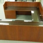 8x8 reception desk